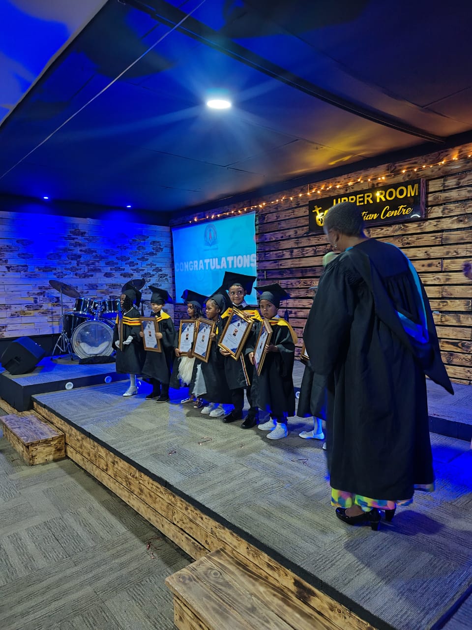 Children enjoying activities at Precious Stones daycare