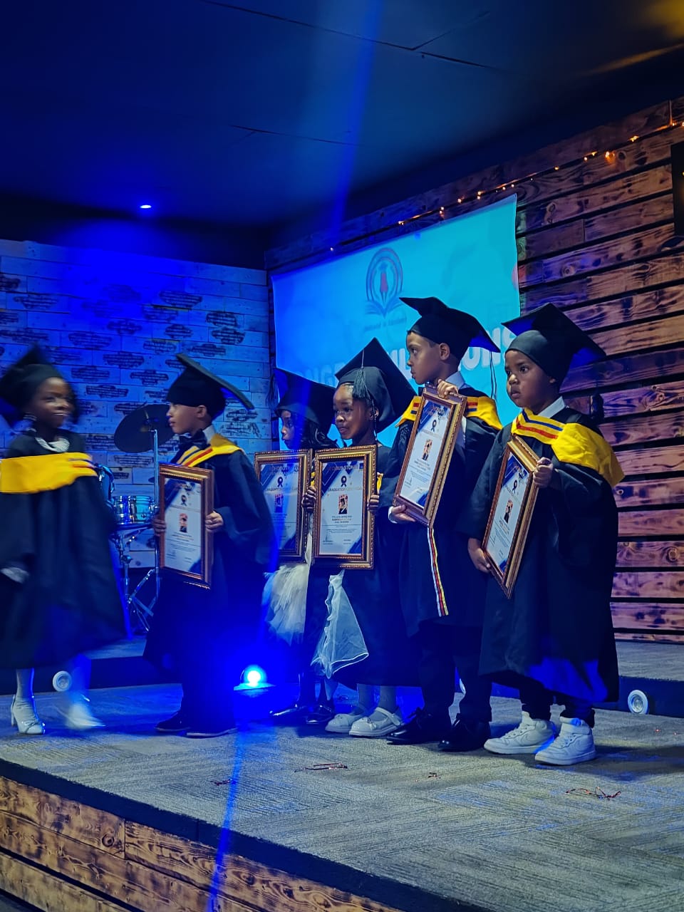 Children enjoying activities at Precious Stones daycare